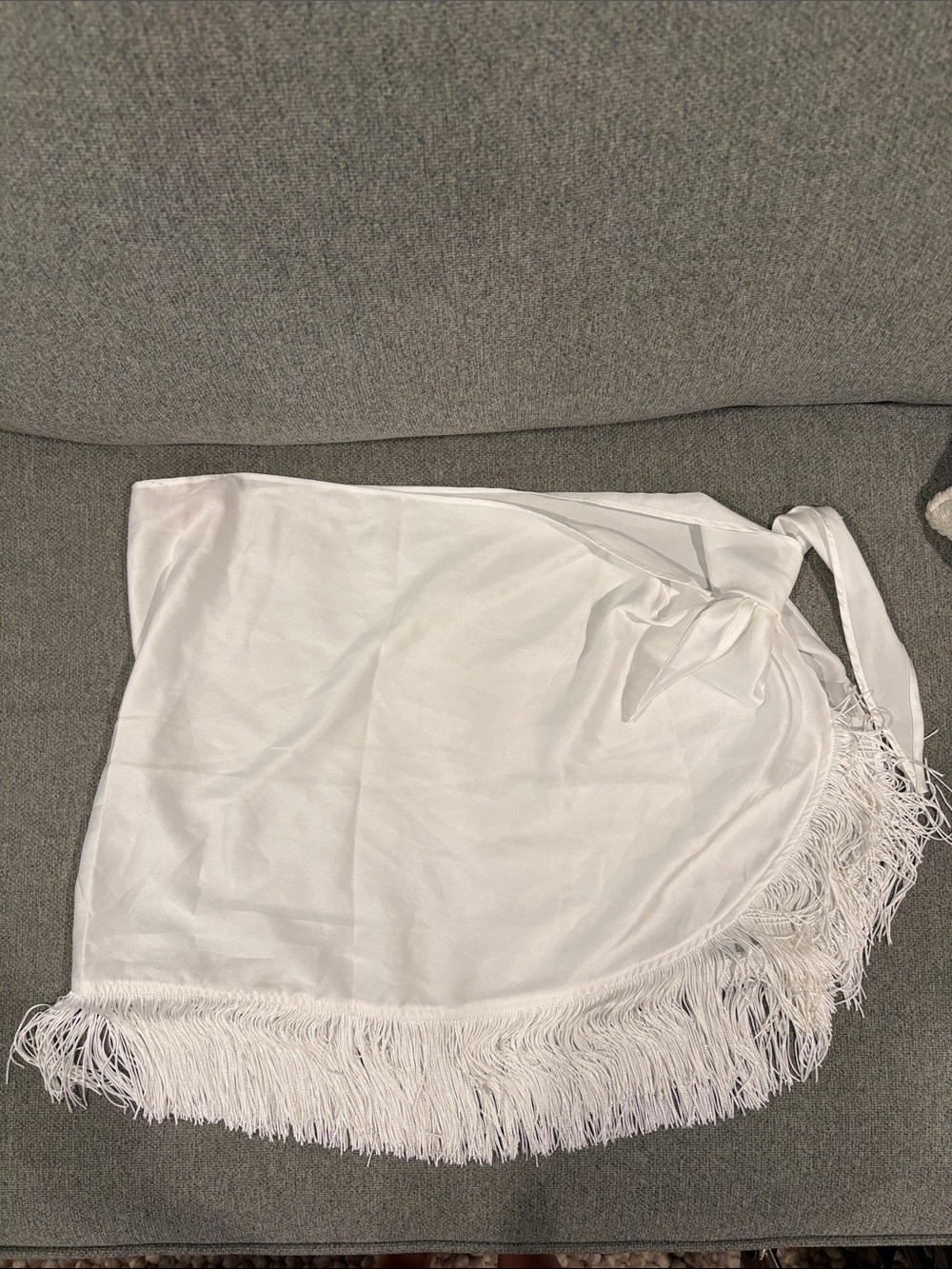 Show Me Your Mumu White Fringe Beach CoverUp. Perf for Bachelorette or honeymoon